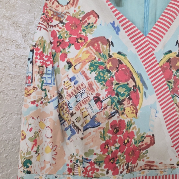 Talbots Italian Inspired Print Dress - Picture 3 of 6